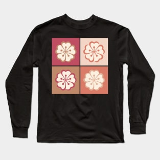 Japanese Aesthetic Cherry Blossom Sakura Pop Art Streetwear Flowers 534 Long Sleeve T-Shirt